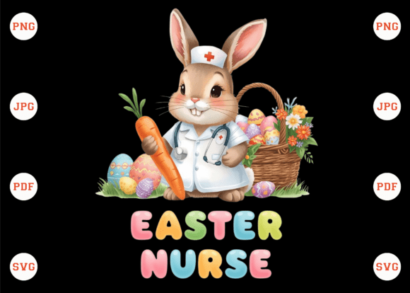 A Bunny Nurse Design for Your Spring Embroidery Projects