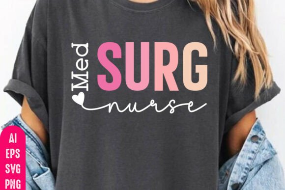 A Design Review: The Med Surg Nurse SVG & PNG for Embroidery