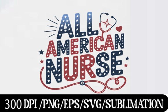 A Designer's Take on the All American Nurse Embroidery Design