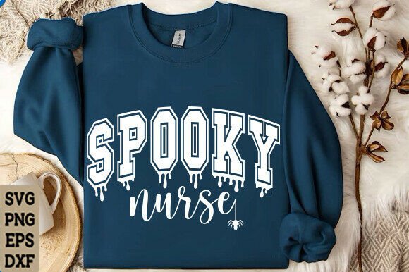 A Designer's Take on the Spooky Nurse Halloween Embroidery Design