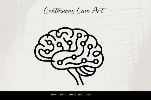 A Designer’s Real-World Review of Brain Circuit Line Art