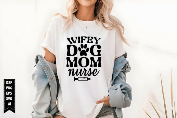 A Designer’s Take on the Dog Mom Nurse Embroidery