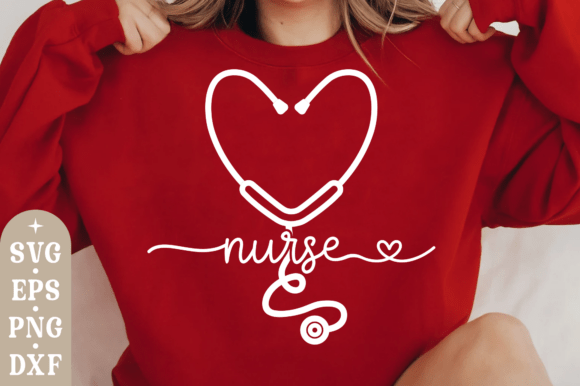 A Nurse's Valentine: A Designer's Take on the Stethoscope SVG