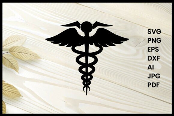Caduceus with Heartbeat Line: A Versatile Design