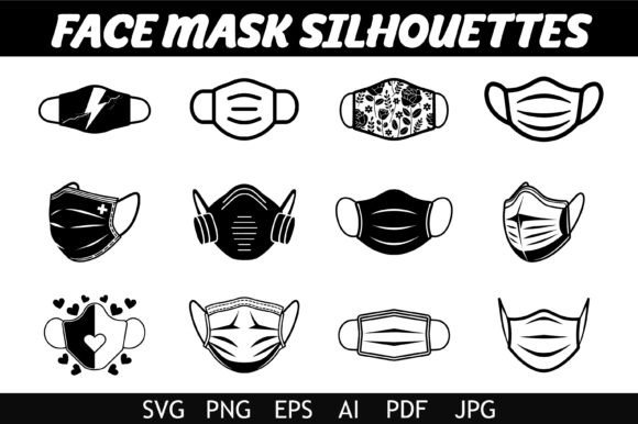 Face Mask Silhouette Icon Set: A Designer's Hands-On Review