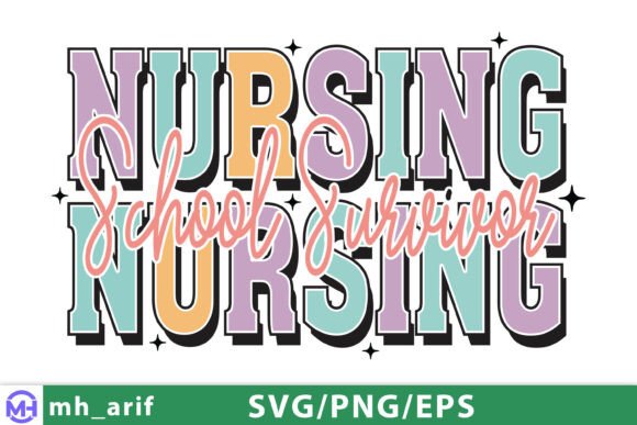 Nursing School Survivor SVG: A Professional Design Review